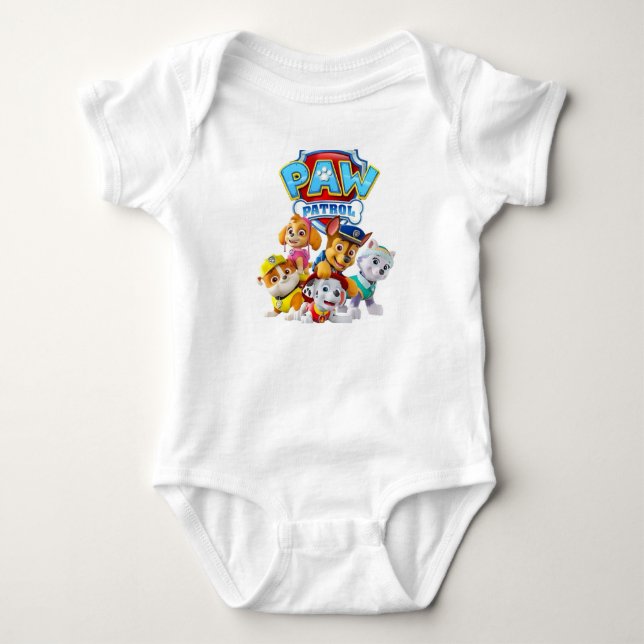 Cute Paw Patrol–Inspired Kids Top Set | (Front)
