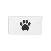 Cute Paw Print Checkbook Cover (Front)
