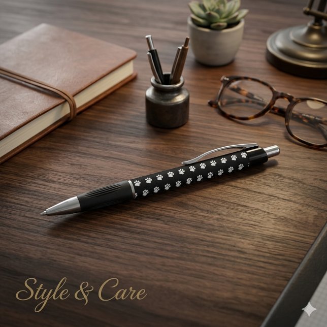 Cute Paw Print Emmy Pen Animal Theme Design (Cute Paw Print Emmy Pen Animal Theme Design)