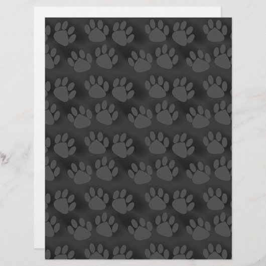 Cute Paw Print Pattern (Front/Back)