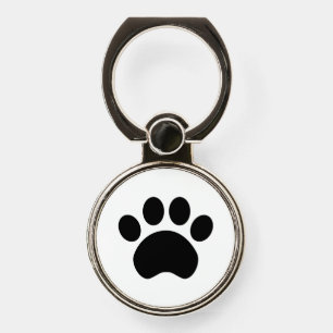 Cute Paw Print Phone Ring Stand