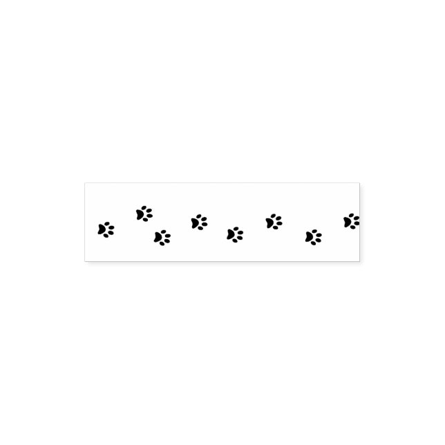 Cute paw print stamp (Design)