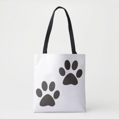 Cute Paw Prints Animal Pets Dog Cat Tote Bag