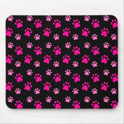 Cute Paw Prints mousepad