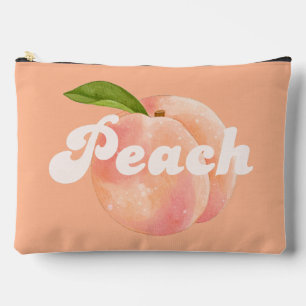 Cute Peach  Accessory Pouch