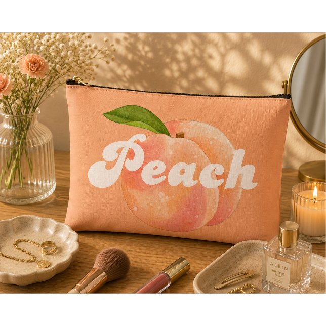 Cute Peach  Accessory Pouch (Creator Uploaded)