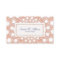 Cute Peach Circle Pattern Beauty Salon and Spa
