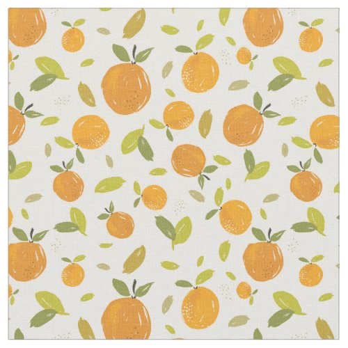 Cute Peach Fruit Pattern Fabric
