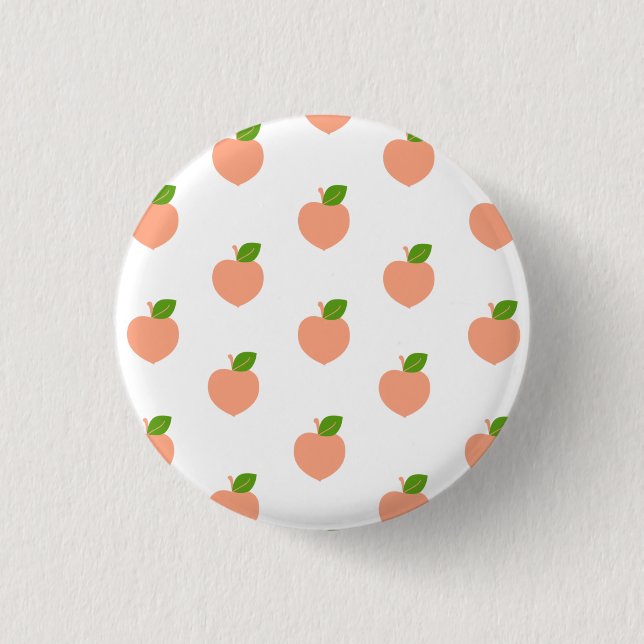 Cute Peachy Button (Front)