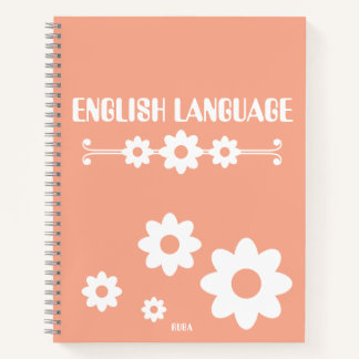Cute Peachy Notebook