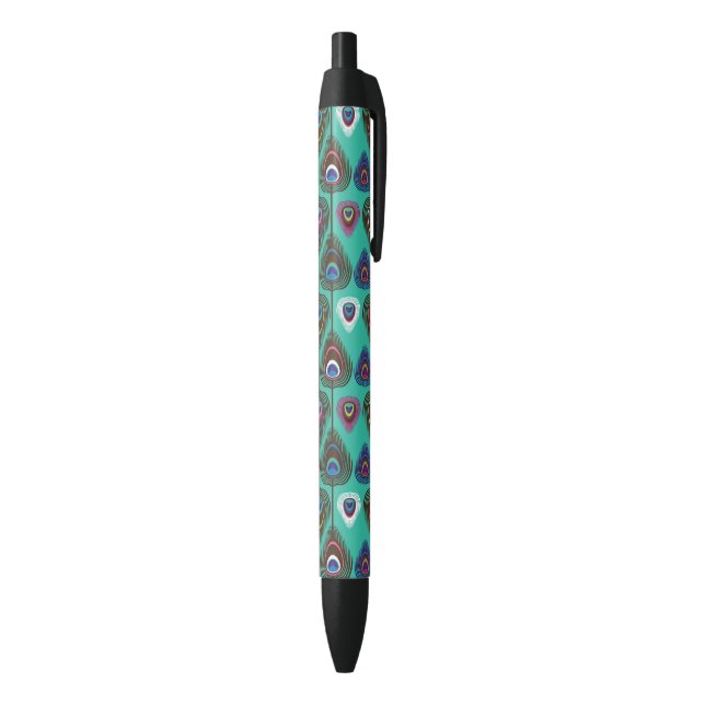 cute peacock feather pattern pen (Bottom (Vertical))