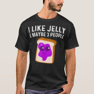 Cute Peanut Butter And Jelly Art Men Women Matchin T-Shirt