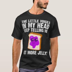 Cute Peanut Butter And Jelly Art Men Women Matchin T-Shirt