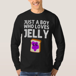 Cute Peanut Butter And Jelly For Boys Matching Bff T-Shirt