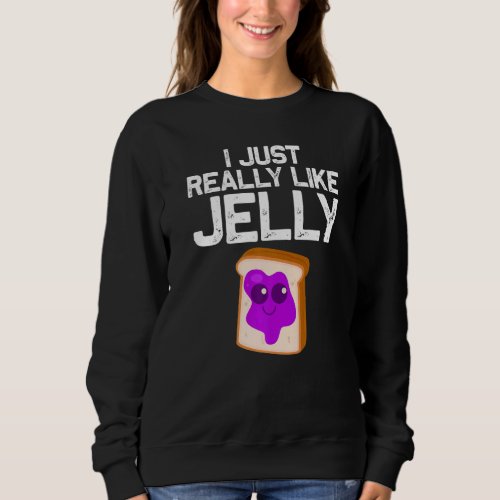 Cute Peanut Butter And Jelly Men Women Matching BF Sweatshirt