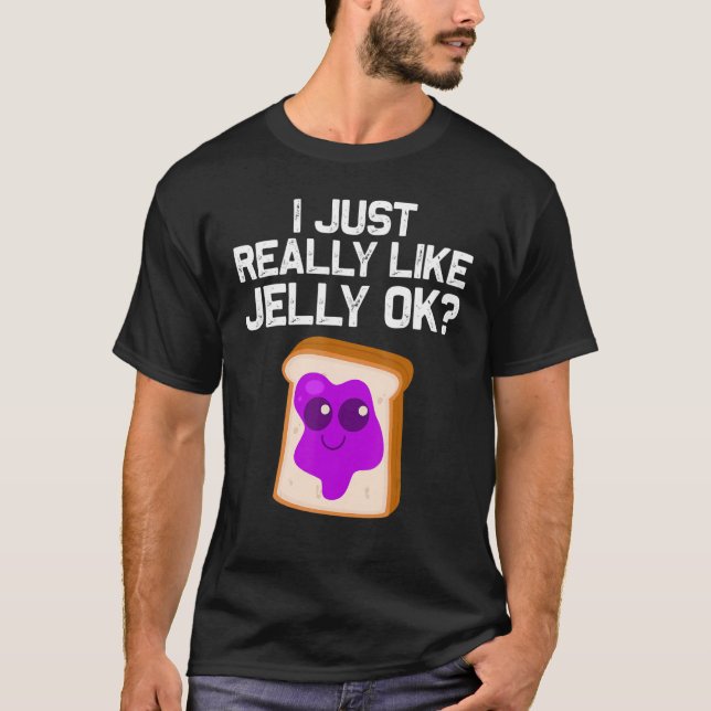 Cute Peanut Butter And Jelly Men Women Matching Bf T-Shirt (Front)