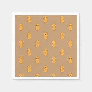 Cute Peanut Pattern Napkins