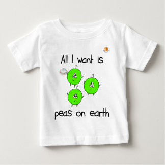 Cute Peas on Earth Infant T-shirt
