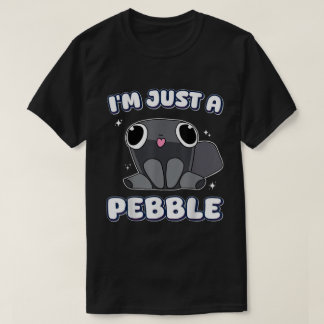 Cute Pebble Cartoon Minimalist Shirt