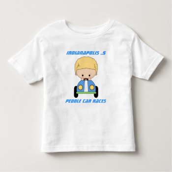 Cute Peddle Car Racing T-shirt by Hannahscloset at Zazzle