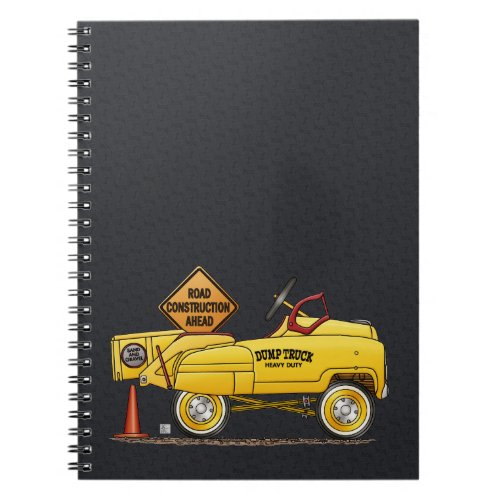 Cute Peddle Truck Peddle Car Notebook