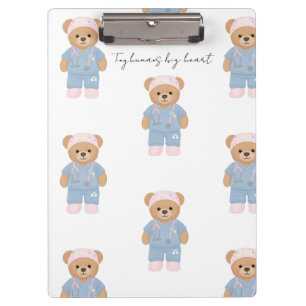Cute Pediatric Nurse Clipboard