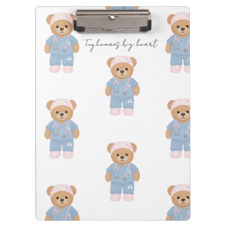 Cute Pediatric Nurse Clipboard