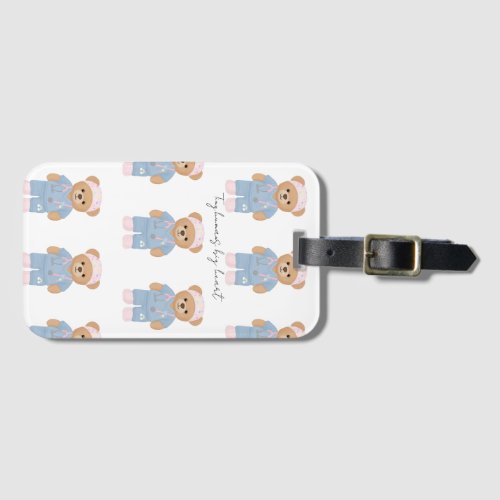Cute Pediatric Nurse Luggage Tags