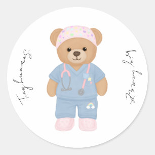 Cute Pediatric Nurse Stickers