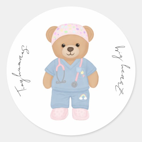 Cute Pediatric Nurse Stickers