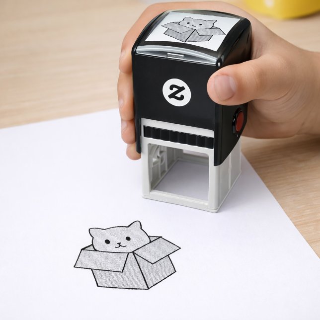 Cute Peek-a-Boo Kitty Self-Inking Stamp (Cute Peek-a-Boo Kitty Self-Inking Stamp. self-inking stamp)