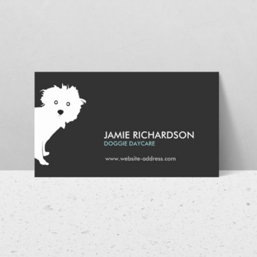 Customizable CUTE PUP Business Card