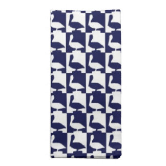 cute pelican pattern naples florida cloth napkin