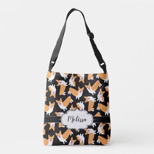 Cute Pembroke Welsh Corgis Crossbody Bag