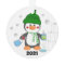 Cute Penguin 2020 Covid Christmas Tree