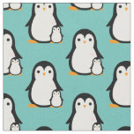 Cute Penguin Baby Nursery Room Decor Fabric