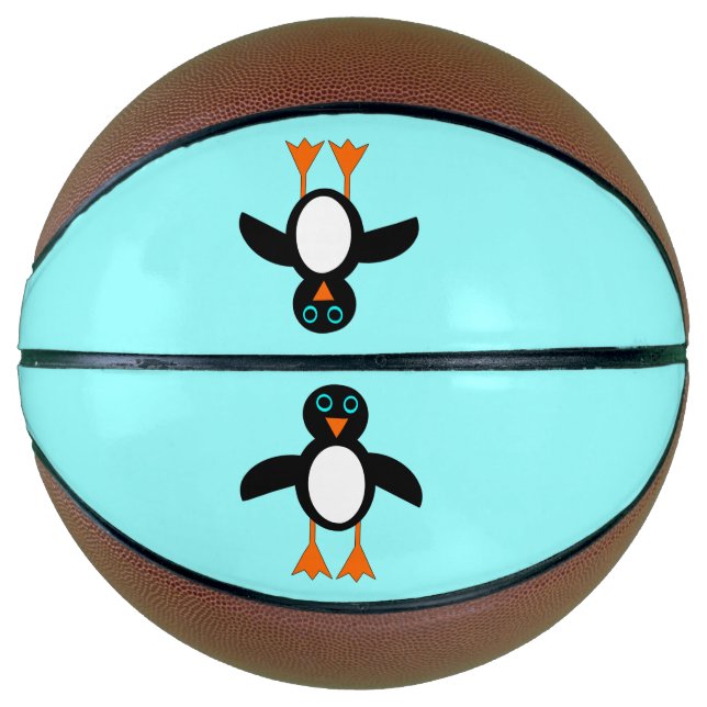Cute Penguin Basketballs (Front)