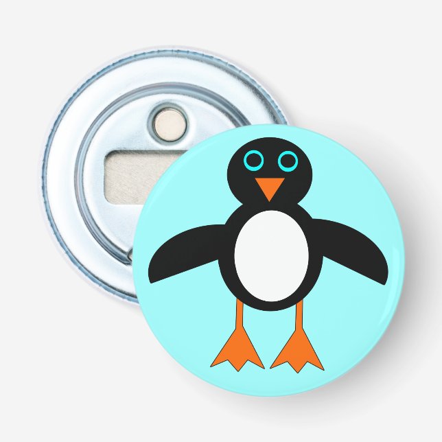 Cute Penguin Bottle Opener (Front)