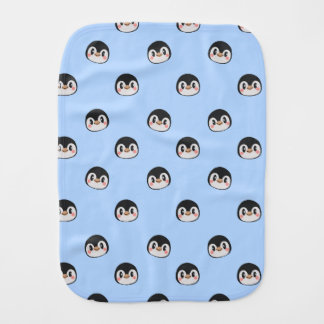 Cute Penguin Burp Cloth