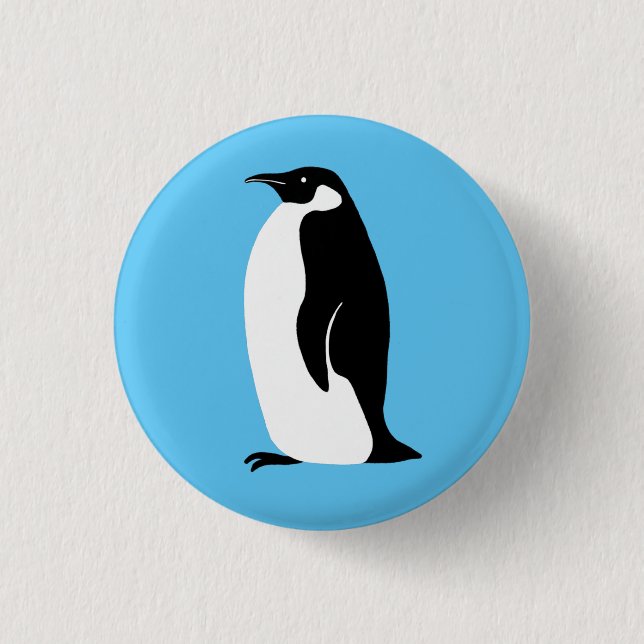 Cute Penguin Button (Front)