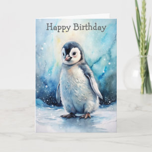 Cute Penguin Card