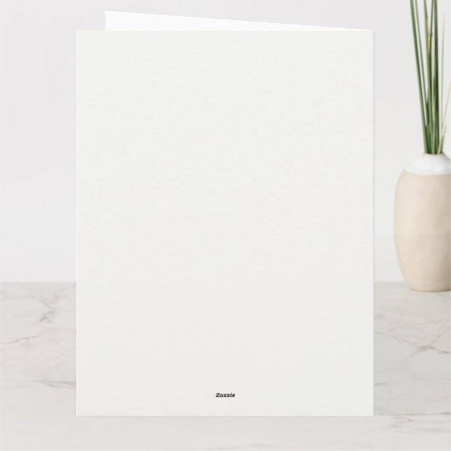 "Cute Penguin" Card (Back)