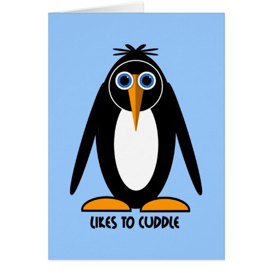 cute penguin cards (Front)