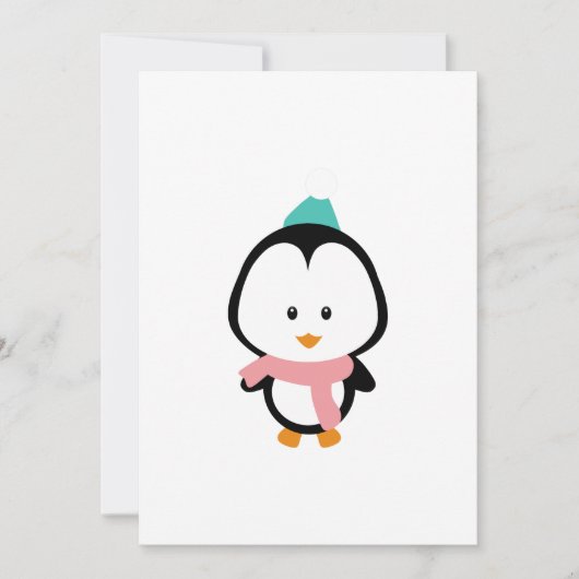 Cute penguin cartoon (Front)
