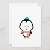 Cute penguin cartoon (Front/Back)