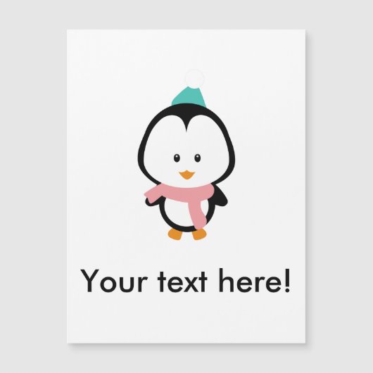 Cute penguin cartoon (Front)