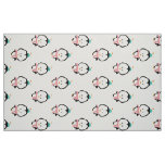 Cute penguin cartoon fabric
