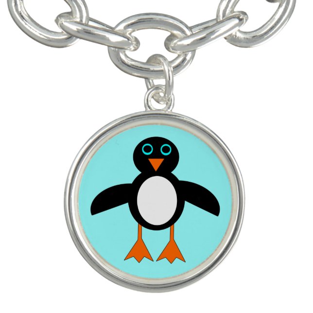 Cute Penguin Charm Bracelet (Design)
