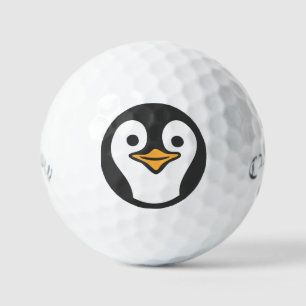 Cute Penguin Christmas Personalized Callaway Golf Balls