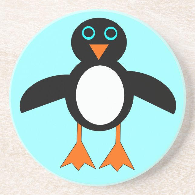 Cute Penguin Coasters (Front)